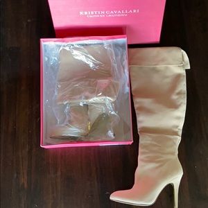 Kristin Cavallari knee high boots